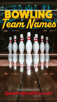 Fun Bowling Team Names Funny Group Chat Names, Bowling Team Names, Pickup Artist, Fun Bowling, 3 Strikes, Sting Like A Bee, Bowling Team, Pin Pals, Drinking Team