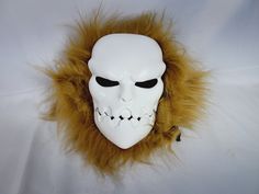 Attack on Titan Jaw Titan Mask Porco Galliard - Boosted Props White Full Face Mask For Cosplay, White Full Face Mask For Masquerade, Themed White Masks And Prosthetics For Masquerade, Themed White Halloween Masks, Themed White Masks And Prosthetics, Jaw Mask, Jaw Titan, 3d Printing Machine, Paint Kit