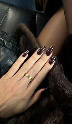 Chocolate Nails, Manicure Ideas, Manicure