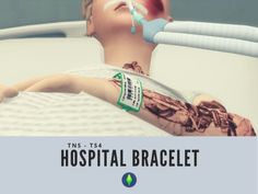 Sims 4 Hospital, Hospital Bracelet, Sims 4 Cheats, Sims Stories, Unusual Clothes, Sims 4 Expansions, Tumblr Sims 4, The Sims 4 Download, Sims 4 Toddler