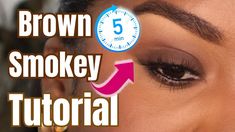 Brown Smokey Eye Tutorial, Eyeshadow Tutorial For Beginners, Smokey Eye Tutorial, Smokey Eye For Brown Eyes, Eye Tutorial, Eyeshadow Tutorial, Smokey Eye