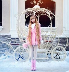 Anzhelika Kenova Long Hair Pictures, Gyaru Fashion, Barbie Princess