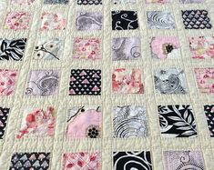 the quilt is made up and ready to be sewn on it's own