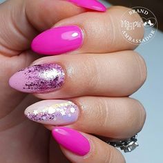 Glitter Nail Polish, Pink Nail, Glitter Nail, Fair Skin, Nail Polishes