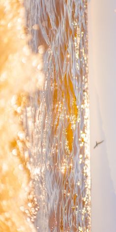 an abstract photograph of water and sunlight