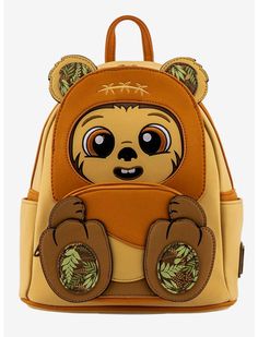 Loungefly Star Wars Wicket Mini Backpack Forest Moon Of Endor, Wicket Ewok, Forest Moon, Mini Mochila, Loungefly Bag, Jeep Wrangler Rubicon, Disney Cosplay, Disney Bag, Loungefly Disney