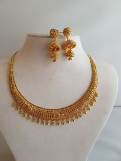 Gold Bridal Jewellery Sets, Gold Jewelry Stores, Bracelets Design, Indian Jewellery Design Earrings