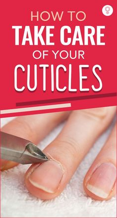 How To Cuticle Care, How To Take Care Of Fingernails, How To Take Care Of Your Cuticles, Cuticle Soak Diy, How To Get Clean Cuticles, How To Soften Cuticles Diy, How To Get Perfect Cuticles, Natural Cuticle Softener, Picking Nails Habit