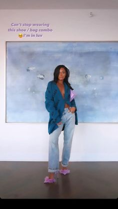 Pink And Blue Outfits For Black Women, Art Show Outfit, New Classic, Lookbook Outfits, Fashion Killa, Sweater Weather, Classy Outfits