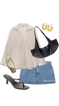 Summer Polyvore Outfits, New Orleans Outfit, Looks Country, Closet Goals, Carrie Bradshaw, Outfit Inspo Fall, Looks Style, Casual Style Outfits, Lookbook Outfits