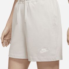 AS Women's W Nike Sportswear Nike Sportswear Jersey JSY HR Short CREAM II WHITE CJ3755-236 Nike Sportswear Athletic Shorts, Nike Short Bottoms For Sports, Nike Athletic Shorts For Sports Season, Nike Spring Athleisure Athletic Shorts, Spring Sports Shorts, Nike Athleisure Shorts For Spring, Sportswear Shorts For Spring, Nike Activewear Shorts For Sports Season, Sporty Athletic Shorts For Spring Leisure