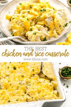 the best chicken and rice casserole recipe