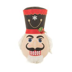 an old fashioned nutcracker with a top hat and beard on it's head