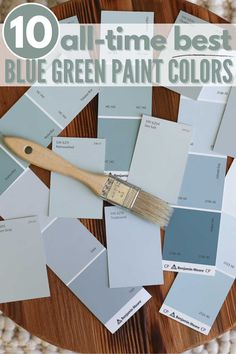 the top ten blue green paint colors