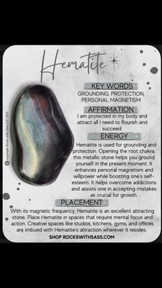 Hematite Affirmation, Hematite Crystal Meaning, I Am Protected, Rainbow Hematite, Best Crystals