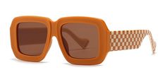 Expertly crafted for stylish women, our Retro Square Sunglasses feature a unique checker square design that adds a vintage touch. With UV 400 protection, these shades come in a variety of bold colors including Black, Orange, Pink, Blue, and Light Yellow. Upgrade your eyewear game with these fashionable and functional sunglasses. Anti-UV grade: UV400 Retro Square Sunglasses With Tinted Lenses, Luxury Retro Orange Sunglasses, Casual Orange Square Frame Sunglasses, 60s Style Mini Dress, Retro Pink Square Frame Sunglasses, Luxury Orange Square Frame Sunglasses, 60s Fashion Dresses, Vintage Inspired Shoes, Unique Eyewear