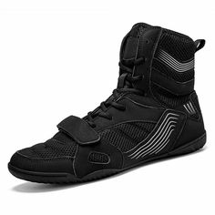 BOXING SHOES Wrestling Boots, Training Boxing, Boxing Shoes, Wrestling Shoes, Shoes And Boots, Sneaker Slippers, Climbing Shoes, Ankle Support, Slipper Sandals