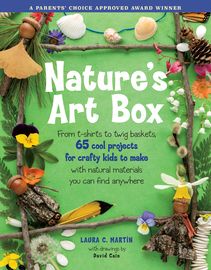 the book cover for nature's art box