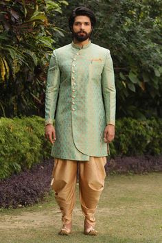 Mens Wedding Outfits, Outfit For Engagement, Patiala Pant, Mens Wedding Wear, Mens Dresses, Gents Dress, Ethnic Wear For Boys