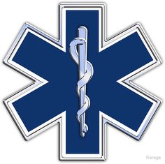 an emt star of life medical symbol