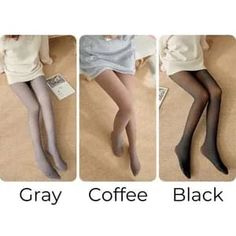 Fleece Chic's online boutique offers these warm and super cozy Fake Translucent Fleece Tights in three fashionable colors. Which one do you prefer? Choose your color and place your order today. Winter White Stretch Hosiery, White Stretch Hosiery For Winter, White Winter Hosiery, White Tight Winter Hosiery, Winter Black Comfort Stretch Tights, Black Comfort Stretch Tights For Winter, Comfort Stretch Black Winter Tights, Black Comfort Stretch Winter Tights, Casual Comfort Stretch Tights For Winter