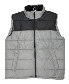 PADDED WINTER TWO TONE VESTS-3XL100 POLYESTERZIPPER POCKETS*Please let us know if you have any size you want.Made In: CHINAFabric Contents: 100% POLYESTER Kids Outerwear, Black Vest, Novelty Socks, Wallet Fashion, Mens Accessories Fashion, Cool Socks, Mens Activewear, Short Rompers, Chic Boutique