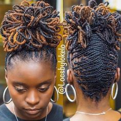 Hairstyles For Long Dreads, Medium Length Locs, Locs Retwist, Loc Updos, Long Dreadlocks, Colored Locs, Barrel Twist, Dreadlocks Styles