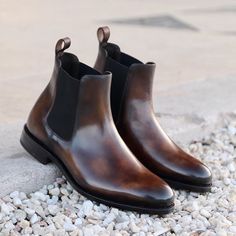 Eremia Shoes on Instagram: “Chelsea boots 🔥” #menshoes #shoes #mensboots #goodyearwelted #manshoes #burgundy #mensshoes #premiumshoes #accessories #menaccessories #shoeporn #shoesale #perfectshoes #shoesoftheday #newboots #boots #handpainted #patina #italianleather #ankleboots #bespokeshoes #shoesaddict #shoeslover #shoestagram #shoelover #chelseaboots Bespoke Shoes, Winter Boots Women, Goodyear Welt, Perfect Shoes, Shoe Lover, Shoe Sale