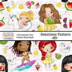 Lemonade Popsicles, The Originals Characters, Christmas Pjs, Beach Pool, Popsicles, Jpg File, Art Original, Summer Girls, Summer Time