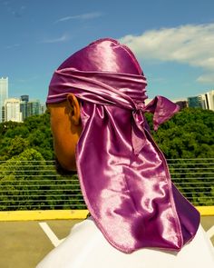 Order your "Passion Purple" Stretchy Silk JagRag today to experience comfort and functionality in a designer durag. The "Passion Purple" Stretchy Silk JagRag is: Comfortable Stretchable (4-way) Non-damaging Protective Breathable Are you looking for a new durag that looks good, feels good, and works? If so, look no further than the "Passion Purple" Stretchy Silk JagRag. This innovative durag combines the functionality of a normal durag with the comfort and style that standard durags can’t provide Louis Vuitton Durag, Saints Row, Men Photoshoot, The Passion, Book Ideas, Pink Satin, Head Wraps, Pastel Pink, Feel Good