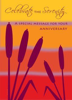 12 Step Recovery Anniversary Any Amount of Clean Time with Cattails card Happy Birthday Squirrel, 11 Year Anniversary, 8 Year Anniversary, 7 Year Anniversary, 30 Year Anniversary, 12 Steps Recovery, 25 Year Anniversary, 15 Year Anniversary, Two Year Anniversary