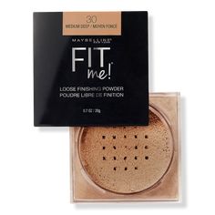 Fit Me Loose Finishing Powder - FIT ME LOOSE FNSHG PWDR MEDIUM DEEPBenefitsSets foundation for 12 hours, while softening the look of imperfectionsProvides a sheer hint of color that stays true throughout wearLightweight, breathable coverage with a natural, shine-free finishFeaturesDermatologist testedAllergy tested and suitable for sensitive skin - Fit Me Loose Finishing Powder Corrector Maybelline, Fit Me Powder, Foundation Sets, New York Fits, Smooth Skin Texture, Mineral Powder, Finishing Powder, Maybelline New York, Powder Makeup