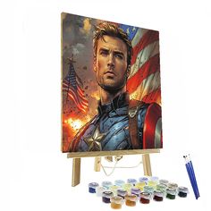 Chris Evans: The Shield Bearer Of Captain America Paint By Numbers Art Not Another Teen Movie, Teen Movies, City Kid, Henri Rousseau, Teen Choice Awards, Paint Shades, Paint By Number Kits, Choice Awards, The Avengers