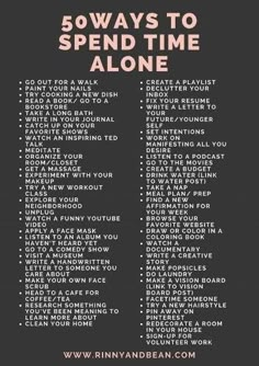 Millennial life skills, here we come. Ways To Spend Time Alone, Spend Time Alone, Time Alone, What To Do When Bored, Self Care Bullet Journal, Vie Motivation, Things To Do When Bored, Alone Time, Positive Self Affirmations