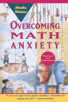 an illustrated book cover for overcoming math and other things to know about it, including numbers