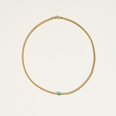 Our Curb Link Emerald Necklace is the most beautiful necklace to wear alone of layer with other necklaces. It is a trendy yet classic look that you will love for years to come. New Fall Collection 2020 14K Yellow Gold 14",15" or 16" hollow curb link necklace with a lobster clasp 5x3 mm Emerald on a 4 prong setting set in the middle of the necklace Emerald Necklace, Fall Collection, Beautiful Necklace, Fall Collections, Link Necklace, Custom Engraving, Delicate Bracelet, Classic Looks, Prong Setting