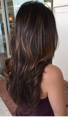 brunette babylight highlights Brilliant Brunette, Baby Lights, Brunette Balayage, Brunette Color, Cool Braid Hairstyles, Balayage Brunette, Penteado Cabelo Curto, Brown Hair With Highlights, Balayage Highlights