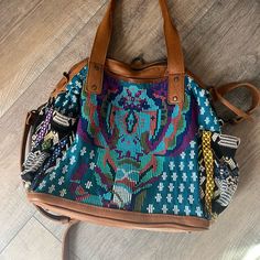 Actually Not Sure Of Brand! It Might Be Maria's Artisan Shop Or Mermaids & Dragons. About The Size Of A Medium Nena. Guc, Leather Is Worn And Loved, Floppy Bag! Inside Is Brown Corte, Will Try To Post A Pic. Non-Smoking Home, All Straps Included. Artisan Shop, Elephant Bag, Bag Inside, A Pic, Mermaid, Elephant, Bag Lady, Leather, Women Shopping