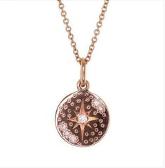 Starburst Hammered Mini Disc Necklace-Luna Skye-Swag Designer Jewelry Luna Skye, Disk Necklace, Grey Diamond, Disc Necklace, Rose Gold Necklace, Selling Jewelry, 14kt Gold, Chain Pendants, Body Jewelry