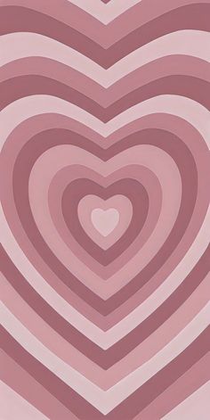 a heart shaped pattern in pink and white