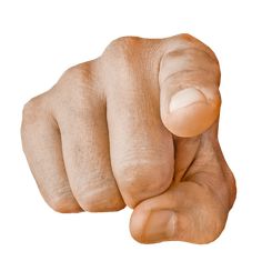 a close up of a person's fist and thumb