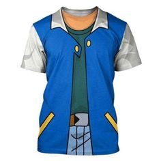 Cute Animated Character Costume Tshirt, Halloween Cosplay Tee Meaningful Gift For Family Gift For Boyfriend Valentine Gift Anime Print Crew Neck Tops For Fandom, Fandom Crew Neck Shirt With Cartoon Print, Fandom Cartoon Print Crew Neck Shirt, Cosplay Cartoon Print Short Sleeve T-shirt, Pop Culture Top For Halloween Cosplay, Fandom Tops With Sublimation Print For Cosplay, Fandom Tops With Character Print For Cosplay, Fandom Character Print Tops For Cosplay, Fandom Cartoon Print Tops For Cosplay