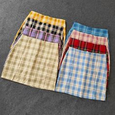 FREE SHIPPING ON ALL ORDERS OVER $50 | 100% SATISFACTION GUARANTEED Click "ADD TO CART" To Get Yours Now | Up To 60% OFF ✨ Arimonz's Plaid Pencil Skirts Women's High Waist Mini Skirts Lining With Shorts crafted from a soft yet stretchy fabric, and features a high waist. A plaid pattern gives the skirt a trendy touch. Perfect for day-to-night outfits, this pencil skirt strikes the perfect balance between fashion and functionality. 📌 It Fits Amazing 📌 Made With Cotton  📌 Amazing and the Fabric Shorts Korean, Cheap Skirts, Korean Streetwear, Plaid Pencil Skirt, Womens Pencil Skirts, Pencil Skirts, Plaid Fashion, Vintage Plaid, Plaid Skirt