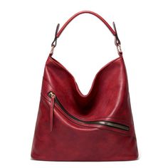 Large PU Leather Tote Bag Fanny Pack Fashion, Leather Hobo Bags, Waterproof Crossbody Bag, Womens Messenger Bag, Tas Bahu, Leather Hobo Handbags, Casual Tote Bag, Mens Leather Bag, Purple Bags