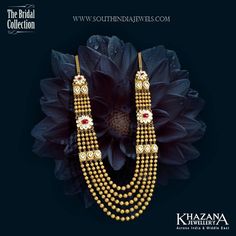 gold haram designs in khazana jewellery Gold Toda Sets, Toda Sets In Gold, Toda Designs In Gold, Kandoli Designs Gold, Gold Kandora Designs, Molagolusu Gold Designs, Khazana Jewellery, Sweets Hamper, Gold Haram Designs