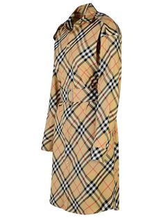 This dress from Burberry highlights a timeless check design crafted from stretch cotton, ensuring a tailored fit. It includes a finished collar, button closure, and sleeves that can be adjusted. A waist-cinching belt enhances the silhouette, while side pouch pockets add functionality.

- Classic check pattern
- Stretch cotton material
- Finished collar
- Button closure
- Adjustable sleeves
- Waist-cinching belt
- Side pouch pockets Burberry Dress, Cotton Maxi, Burberry Women, Short Leggings, Dresses Uk, Knitwear Cardigan, Stretch Dress, Check Pattern, Cotton Dress