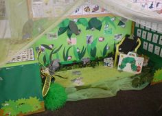 the very hungry caterpillars are on display in this classroom decorationating contest