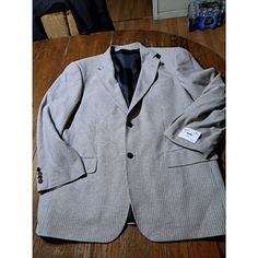 New With Tags Attached Men's Size 46r Shawn Thomas Grey Tweed Palmer 100% Silk Men's Formal Wear Two-Button Single Breast Notch Lapel Suit Sports Coat Jacket Blazer Ma5104 100% Silk Color Hue Might Vary Due To Lighting Conditions Thanks For Looking And Have A Blessed Day Lot Bag 6807 Formal Long Sleeve Tweed Sport Coat, Western Sport Coat, Dark Navy Suit, Mens Sport Jacket, Mens Designer Blazers, Notch Lapel Suit, Wool Blazer Mens, Men's Formal Wear, Tweed Men