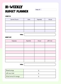 Weekly Budget Worksheet Free - 10 Free PDF Printables | Printablee #contentplanner printableplannershop #personalbudgetplanner #questionnairesforplanners Paycheck Budget Planner Printable Free, Basic Budget Template, Weekly Paycheck Budget Printables Free, Weekly Budget Planner Printable Free, Budget Planner Template Free Printables, Simple Budget Template Free Printable, Free Printable Budget Worksheet, Biweekly Budget Printable Free, Bi Weekly Budget Printable Free