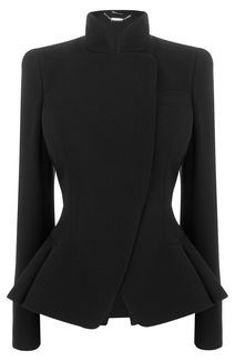 Áo Blu, Mcqueen Dress, Alexander Mcqueen Dresses, Olivia Pope, Chique Outfits, Coat Outfit, Black Blazer, Mode Inspiration